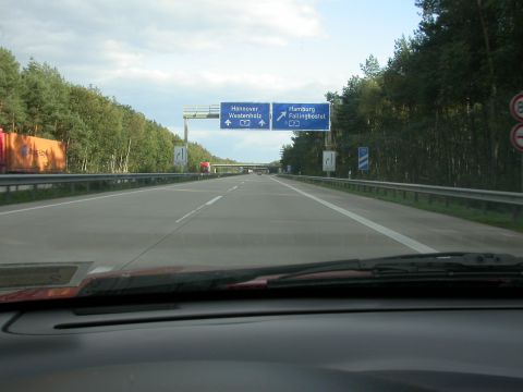 1995 Ford Probe - I had just picked my car up in Bremerhaven. I was heading home and snapped a few pics of the Autobahn...that stretch of road was near perfe…