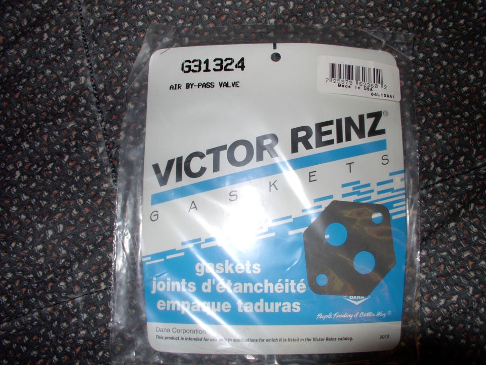 G31324 is the Victor number your NAPA guy can't find. This is the IAC gasket and it's significantly less than one dollar.