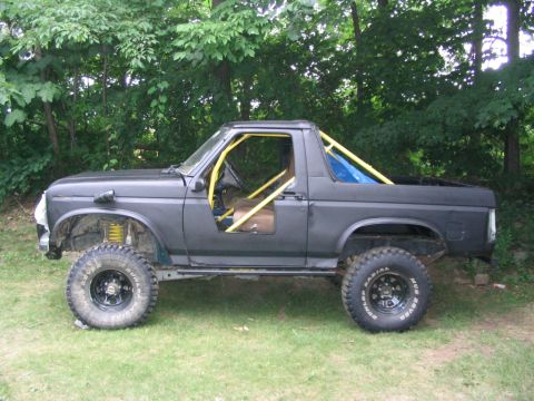 1986 Ford Bronco - next will be gloss black I think