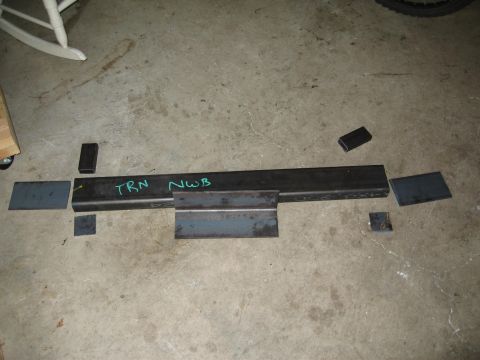 1995 Ford Bronco - Before welding.....Cost of steel was $37.08