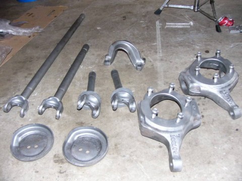1995 Ford Bronco - Sandblasted parts...