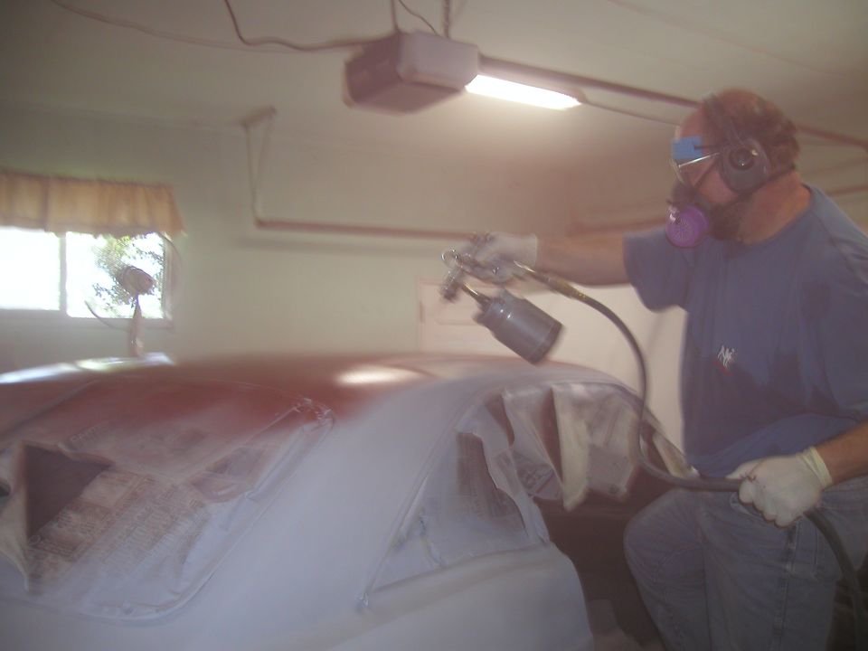 Painting the primer