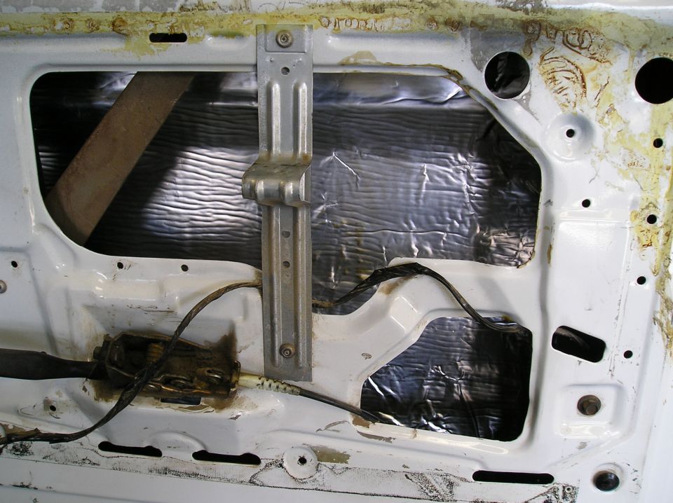 inside of door
