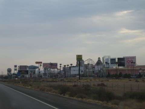 1985 Ford Mustang - Driving into state line! Before Vegas!!