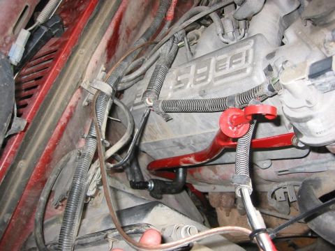 1985 Ford Bronco - New EFI Van dipstick.. Works much better then the Old Bronco Dipstick.