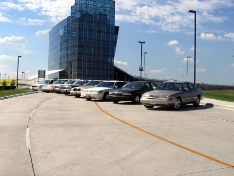 2000 Ford Crown Victoria - Texas Motor Speedway.