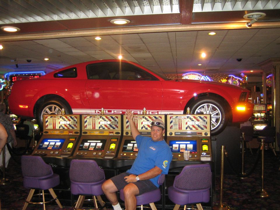 Emm was doing Real good today.. & I lost my cash 
But he did'nt Win the stang.