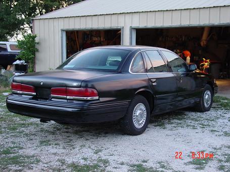 1995 Ford Crown Victoria - After new paint job, once again, painted it myself.