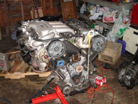 1995 Ford Probe - KLDE With Timing Cover Off