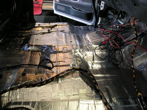 1993 Ford Bronco - front floor done