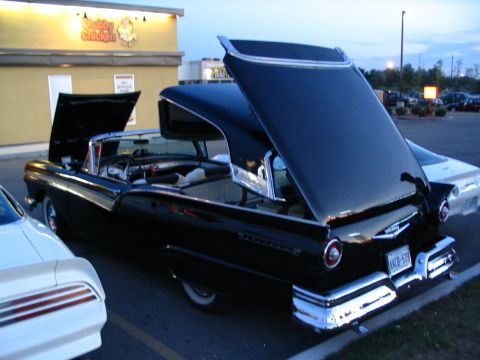 1993 Ford Taurus - Skyliner with factory folding roof (kind of blurry, it was getting dark)
