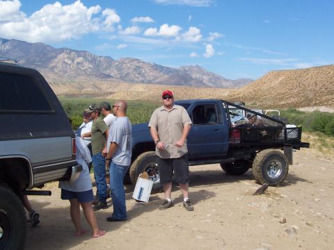 1981 Ford F-150 - Jared flexing.