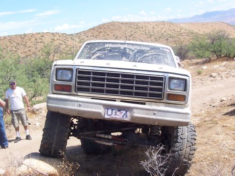 1981 Ford F-150 - My Ford on the rock