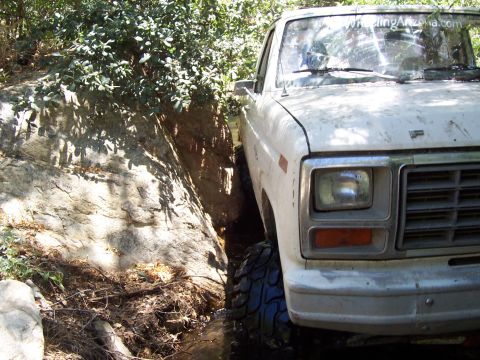 1981 Ford F-150 - Tire/Rim protecting the sheetmetal