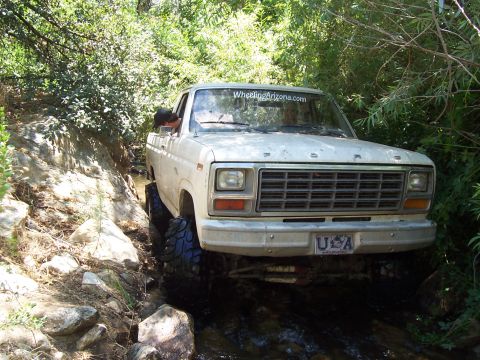 1981 Ford F-150 - Getting through