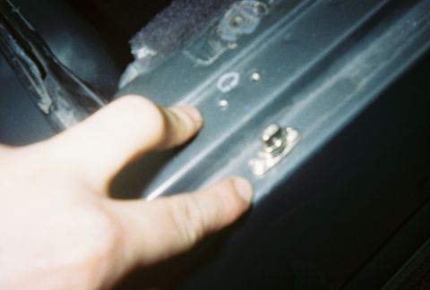 1990 Ford Bronco - On the left: where he installed. on the right: where the instructions say to install it. Fits perfectly. Guy swore to me it would never fit…