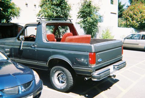 1990 Ford Bronco - Topless and luvvin it!!!!!