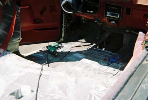 1990 Ford Bronco - Masked off