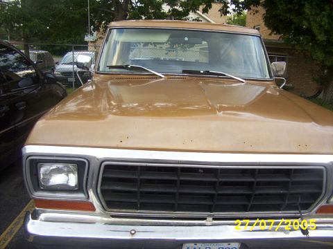1979 Ford Bronco - Front clip has wear, but surprisingly restorable