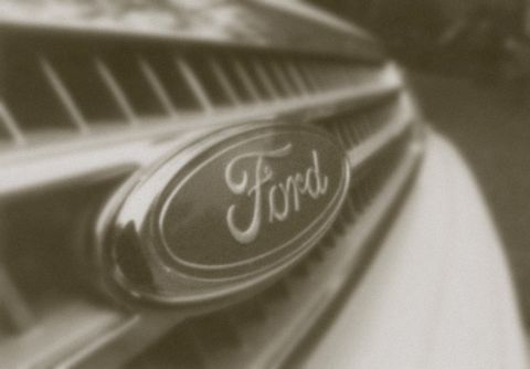 1993 Ford Crown Victoria - Looks like an old photo.