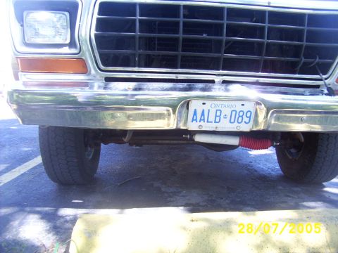 1979 Ford Bronco - Steering damper
