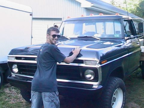1977 Ford F-250 - phil and the truck
