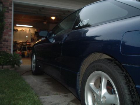 1994 Ford Probe - Body lines w/o door ding guards