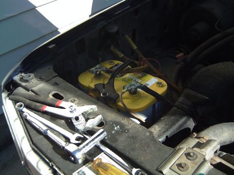 1981 Ford Bronco - Here is the new Optima Yellow top I got for the Bronco.