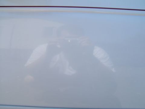 1998 Ford Taurus - The reflection of the photographer is visible on the car's exterior panel.
