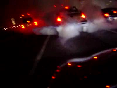 1998 Ford Taurus - truck burn out
