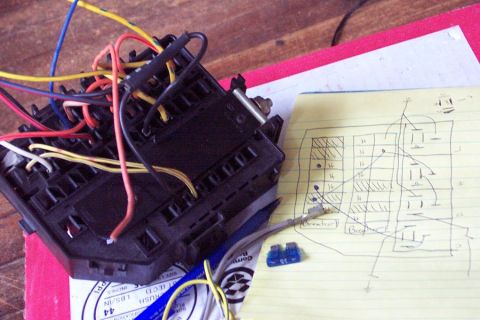 1985 Ford Crown Victoria LTD - I was amazed how easy it was to re-wire this to do my bidding