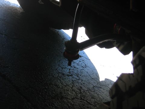 1990 Ford Bronco - may be too dark to see, idunno