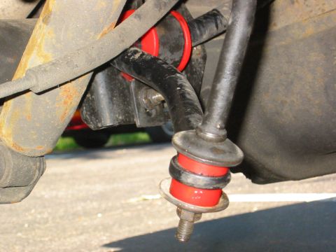 1990 Ford Bronco - good shot of this. FYI, when you do this, the new bushing will have a ridge. Look at your old ones to see which end is up. If they were any…