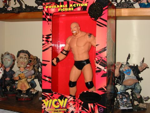 1991 Ford Bronco - Collectible action figure in its original packaging, displayed with other toys.