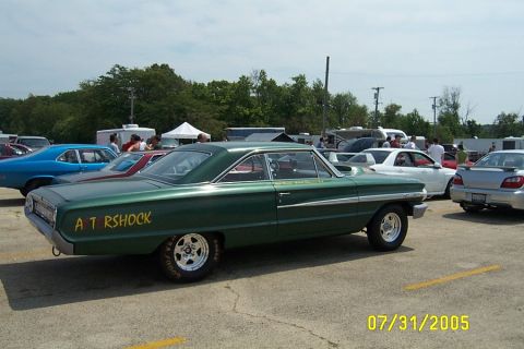 1964 Ford Galaxie - Hot day at Byron Dragway