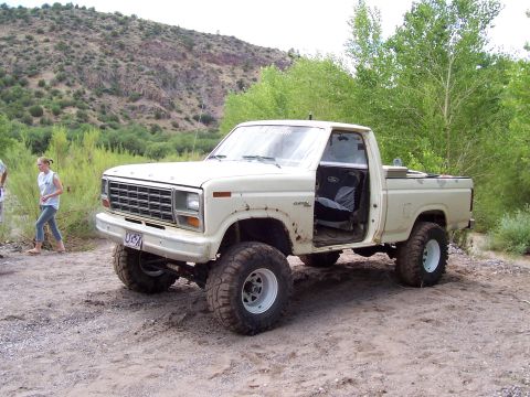 1981 Ford F-150 - Took the doors off