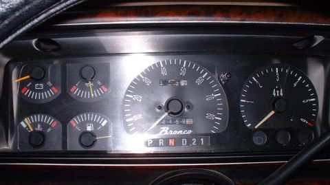 2006 Ford E350 - Here are my custom designed gauges with a stainless steel gauge bezel. Got the bezel off eBay and the gauges from Scott Hrbacek. Check out…