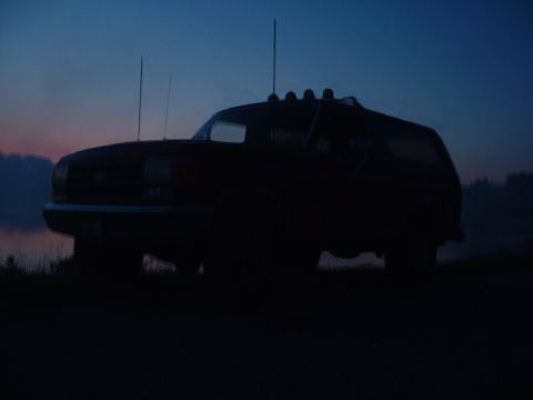 2006 Ford E350 - Out at the lake.