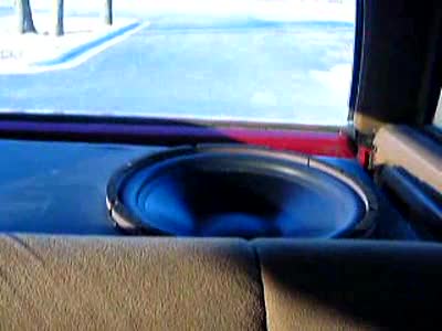 2006 Ford E350 - Adire Audio 15" Tempest in a 4cu.ft. box playing track 18 off of the USACi competition disk I got last year.