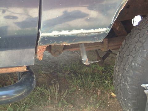 1981 Ford Bronco - I had a really bad spot that I still wanted so I guess I will be making a patch...