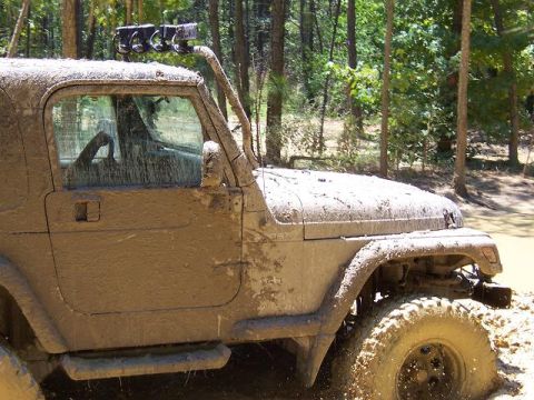 2004 Jeep Wrangler - just a little muddy