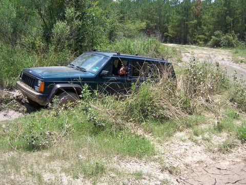 1996 Jeep Cherokee - mud hole