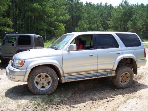 1996 Jeep Cherokee - 01 4runner no lift yet side few