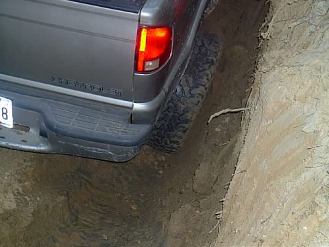 1996 Jeep Cherokee - rear tire