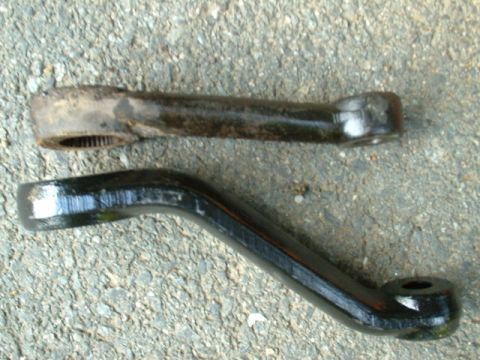 1991 Ford Bronco - pitman arm comparison