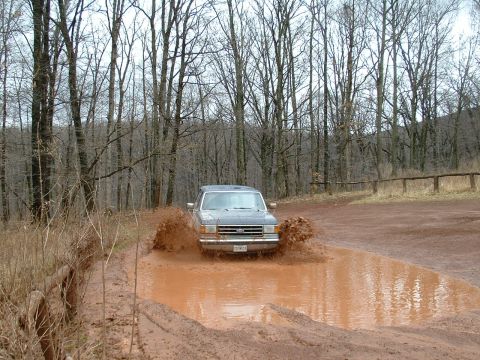 1991 Ford Bronco - Still splashing around