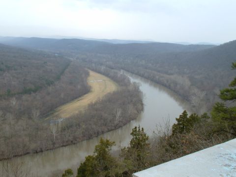 1991 Ford Bronco - Same scenic overlook