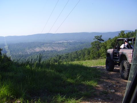 1990 Ford Bronco - Brian just takiing in the view