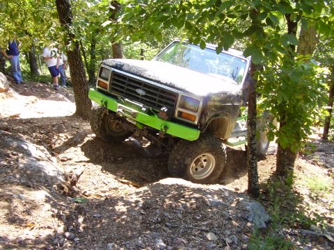 1990 Ford Bronco - Gotta love neon green, huh Mike?