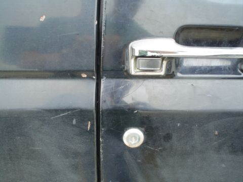 1981 Ford Bronco - Closed before. Lift up and push... takes 2 well placed hands.